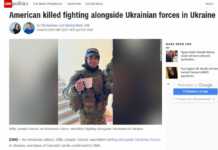 პენტაგონმა ამერიკელი მოქალაქეები გააფრთხილა, თავი შეიკავონ უკრაინაში გამგზავრებისგან მას შემდეგ, რაც ამერიკის მოქალაქე საბრძოლო მოქმედებების დროს მოკლეს