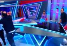 (ვიდეო) ჩხუბი პირდაპირ ეთერში – გიორგი გუგავა და პაატა მანჯგალაძე ერთმანეთს დაუპირისპირდნენ