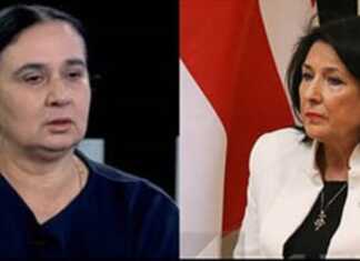 ნანა კაკაბაძე სალომე ზურაბიშვილს: „რუსულს რითი მიამსგავსეთ რეზიდენციის წინ ულამაზესი საახალწლო სოფელი გაუგებარია, მაგრამ თქვენი მსგავსება რუსის ნამესტნიკთან იდენტურია“