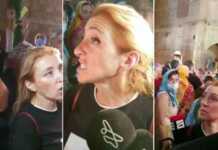 “მთავარი არხი”-ს ჟურნალისტი ჩასაფრებული ელოდა, როდის წააქცევდა გრიგალი ზუგდიდის მთავარ ნაძვის ხეს