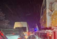 ?რიკოთი სრულიად პარალიზებულია-ათასობით ადამიანი სიცივეში ვერსად ვერ მიდის და უკანაც ვერ ბრუნდება