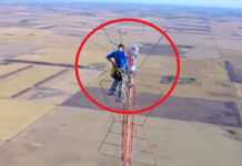 (ვიდეო) ეს კაცი ექვს თვეში ერთხელ მოდის სამსახურში ერთი ნათურის გამოსაცვლელად – მისი ხელფასი 20000 დოლარია!