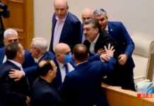 „მე და შენში მოღალატის დედა მოვ**ან“ – ყაველაშვილი და ვაშაძე სიტყვიერად და ფიზიკურად დაუპირისპირდნენ