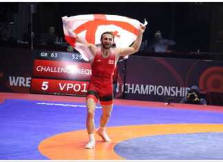 მოჭიდავე ლერი აბულაძე ევროპის ჩემპიონი ზედიზედ მეორედ გახდა