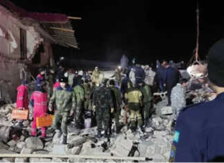 ყაზახეთში საცხოვრებელი კორპუსი ჩამოინგრა – არის მსხვერპლი