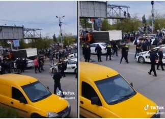 ? VIDEO: „კამაზი“ , რომელიც ღარიბაშვილის სახლს დაეჯახა, „ლილომოლის“ წინ დააკავეს – ნახეთ სპეცოპერაციის კადრები