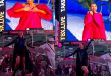 ? ნუცა ბუზალაძის მორიგი ტრიუმფი – ქართველი მომღერლის კლიპი ნიუ-იორკის „თაიმ სქვერზე“