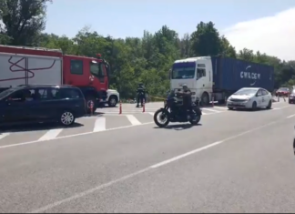 VIDEO: პირველი კადრები ტრაგედიის ადგილიდან – ტრაილერი დაეჯახა ქალს, რომელიც ველოსიპედით გადაადგილდებოდა