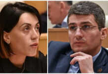 “დედას შევიგინები…”- ყრუ სოფლის ბაზრად ქცეული პარლამენტი – მამუკა მდინარაძე და ანა წითლიძე ერთმანეთს დაუპირსპირდნენ (ვიდეო)