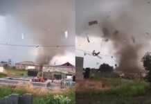 „ტორნადო საქართველოში. ეს რა საშინელება იყო…“ – ნახეთ, რა ვიდეო ვრცელდება ადგილიდან