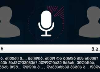“რანაირად მახევთ ფულს….ვინც არ დაგმარხოს ცოცხლად, იმას მო** დედის…” – ვრცელდება ფარულად გადაღებული აუდიო- ვიდეოჩანაწერები