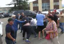 ჩოხატაურში “ნაციონალური მოძრაობის” წევრებს სცემეს