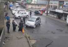 მოვარდნილმა წყალმა ოზურგეთში აყარა ქვაფენილები, დააზიანა გზები, დაიტბორა საცხოვრებელი სახლები…(ვიდეო)