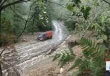 სტიქია გურიაში – 150-მდე ოჯახი გარესამყაროს მოწყვეტილია