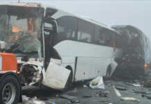 ავტოკატასტროფა თურქეთში – დაიღუპა 10 ადამიანი და 57 დაშავდა