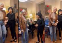 ვიდეო: ნანუკა ჟორჟოლიანი ლეგენდარულ ნანი ბრეგვაძესთან ერთად – ტელეწამყვანი უსაყვარლეს კადრებს გვიზიარებს