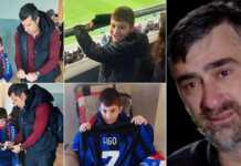 რამაზ დავლაძის შვილი „ლეგენდების მატჩს“ დაესწრო და ლუიშ ფიგუსგან საჩუქარი მიიღო – რას წერს კაცი, რომელსაც კორპუსის ჩამონგრევის შემდეგ ოჯახიდან ერთადერთი შვილი გადაურჩა?