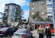 გაზის აფეთქების შედეგად, საცხოვრებელი კორპუსის სადარბაზო სრულად ჩამოინგრა